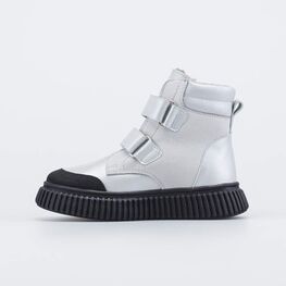 552335-42 Зимние ботинки для девочки для девочки серебрист. фото №2