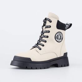 752240-41 Зимние ботинки для девочки-подростка для девочки бежевый