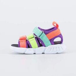 124024-11 Пляжные сандалии для девочки разноцветный фото №2