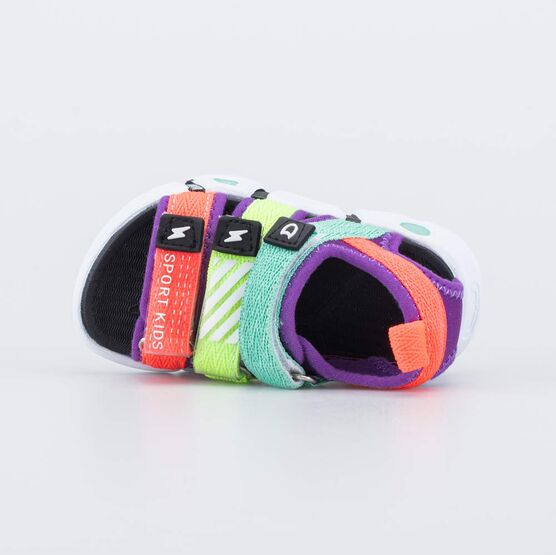 124024-11 Пляжные сандалии для девочки разноцветный фото №4