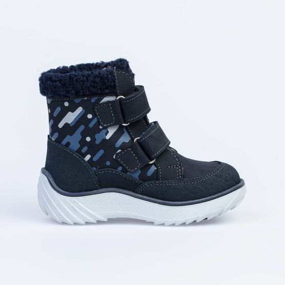 352255-51 Сапожки для мальчики светло-синий фото №2