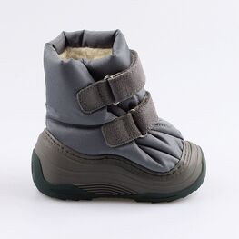 061011-44 Зимние сапожки-дутики серый для мальчики серый фото №2