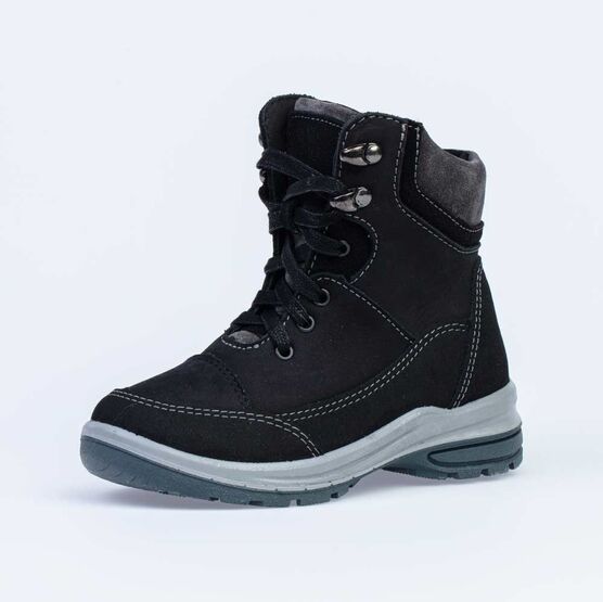 452121-41 Сапожки для мальчики чер-сер