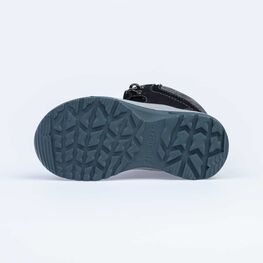 452121-41 Сапожки для мальчики чер-сер фото №3