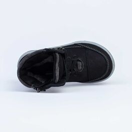 452121-41 Сапожки для мальчики чер-сер фото №4