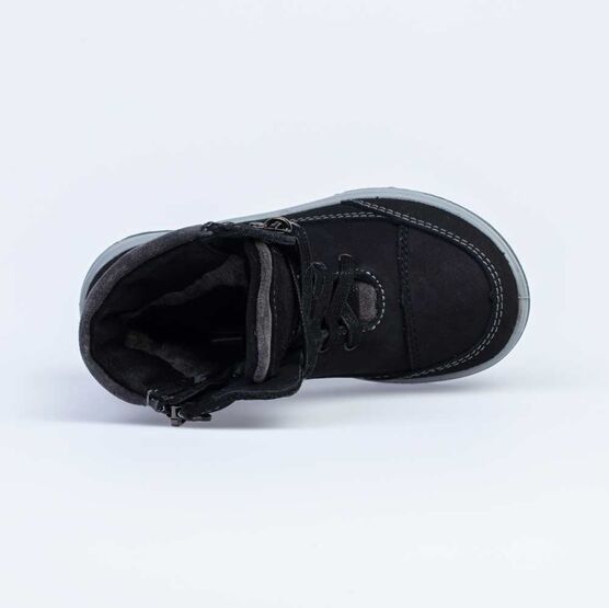 452121-41 Сапожки для мальчики чер-сер фото №4