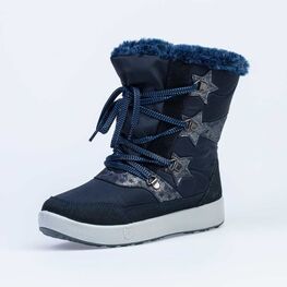 764919-41 Мембранные сапожки для девочки светло-синий