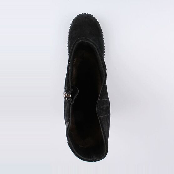 762051-54 Сапожки для девочки черный фото №4