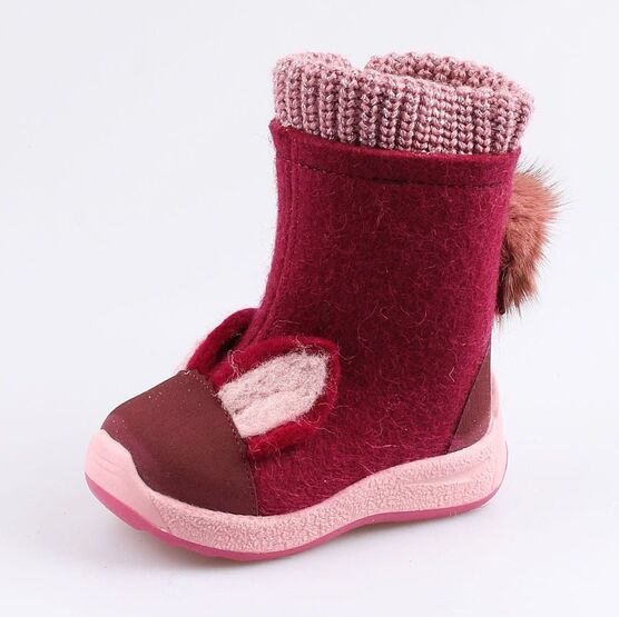 167057-41 Валенки для девочки бордовый