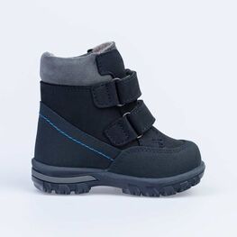 152264-52 Сапожки для мальчики светло-синий фото №2