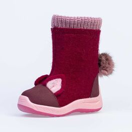 367121-41 Валенки для девочки бордовый