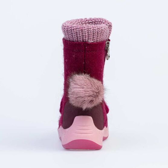 367121-41 Валенки для девочки бордовый фото №5