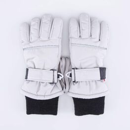 07821085-00 Мембранные перчатки с тинсулейтом серый для девочки светло-серый