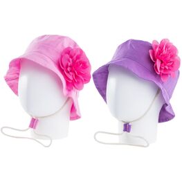 07811104-40 Панама для девочки фуксия для девочки разноцветный