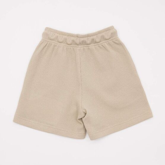 07762043-40 Шорты вафельные для мальчика бежевый для мальчики бежевый фото №2