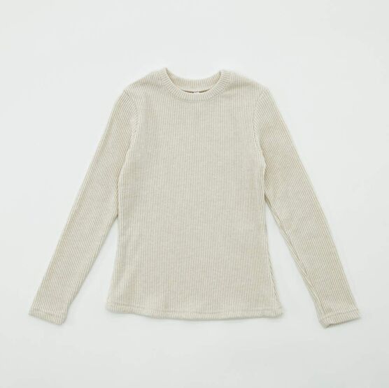 07802074-40 Джемпер для девочки светло-бежевый для девочки светло-бежевый