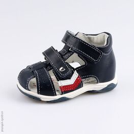 022102-21 Туфли летние для мальчики светло-синий