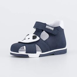 122231-21 Кожаные сандалии Мой щенок для мальчики синий