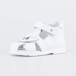 122228-21 Белые сандалии для девочки Котенок для девочки белый