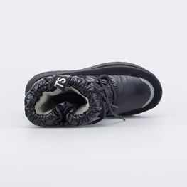 664992-42 Мембранные сапожки на молнии для девочки черный фото №4