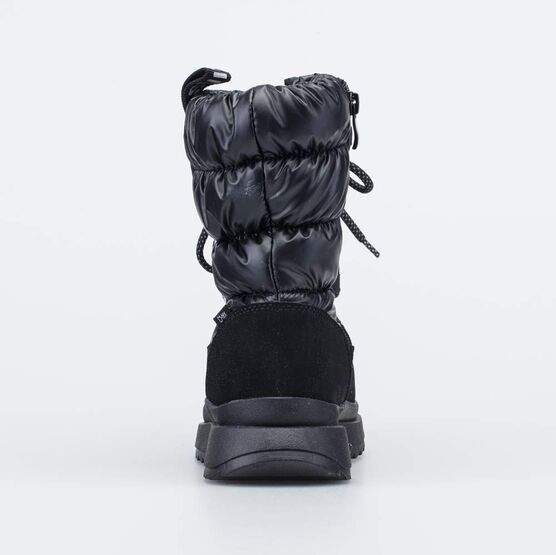 664992-42 Мембранные сапожки на молнии для девочки черный фото №5