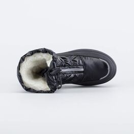 664993-42 Черные мембранные сапожки для девочки черный фото №4