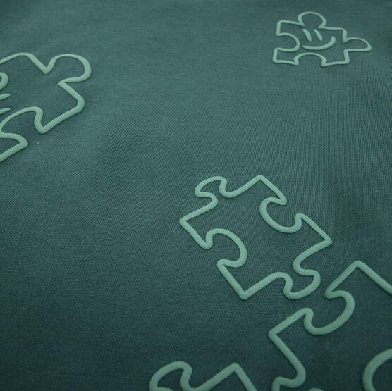 07764070-41 Костюм толстовка + брюки зеленый для универсальные зеленый фото №5