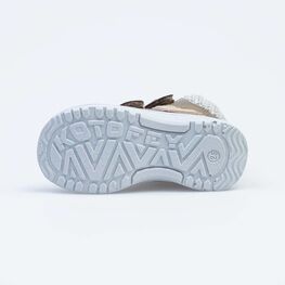 352286-31 Ботинки для девочки бронзовый фото №3