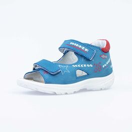 322115-22 Сандалии для мальчики син-кра