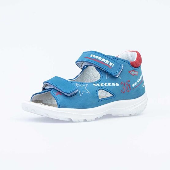 322115-22 Сандалии для мальчики син-кра