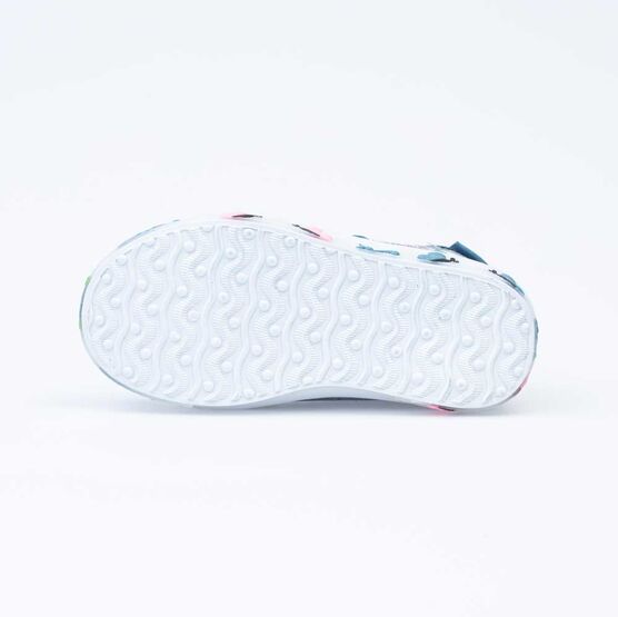 231167-11 Кеды с LED-подсветкой на подошве для девочки голубой фото №3