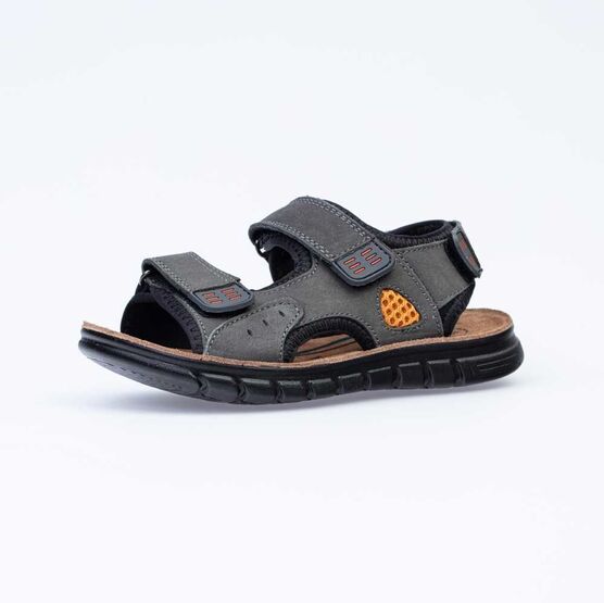 522079-74 Сандалии для мальчики сер-ора