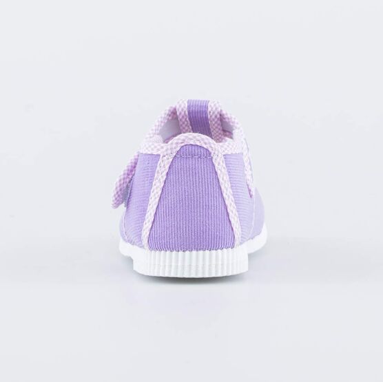 231230-11 Текстильная обувь для девочки сиреневый фото №5