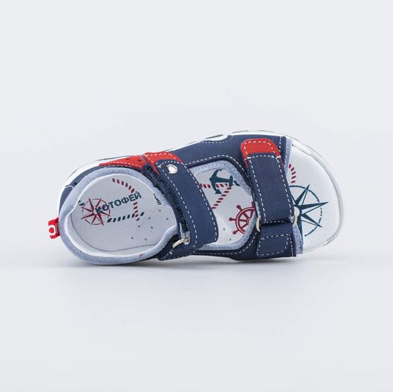 322159-21 Сандалии для мальчика для мальчики синий фото №4
