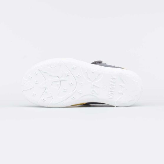 421075-11 Сандалии текстильные для мальчики серый фото №3