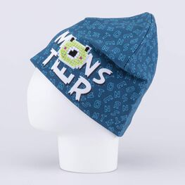 07711955-41 Шапка для мальчика Монстр для мальчики синий фото №2