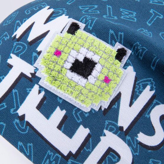 07711955-41 Шапка для мальчика Монстр для мальчики синий фото №3