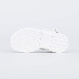 723021-22 Белые босоножки на липучках для девочки белый фото №3