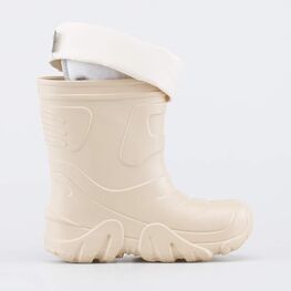 365172-15 Сапоги из ЭВА утепленные Единорог бежевый для девочки бежевый фото №2