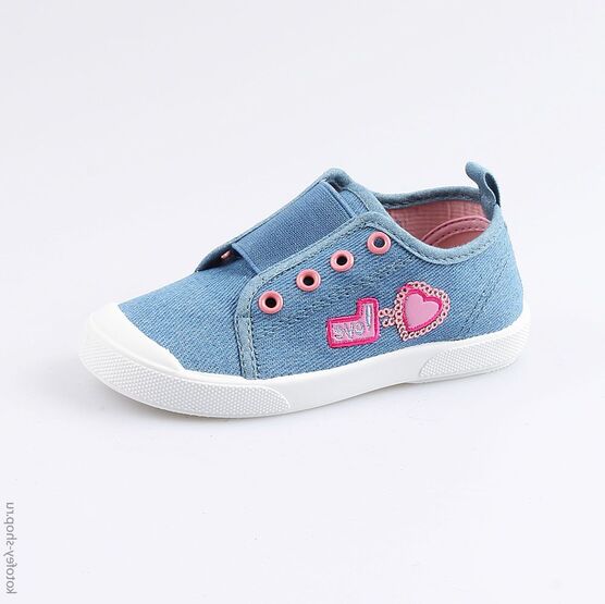 331134-11 Кеды для девочки светло-синий