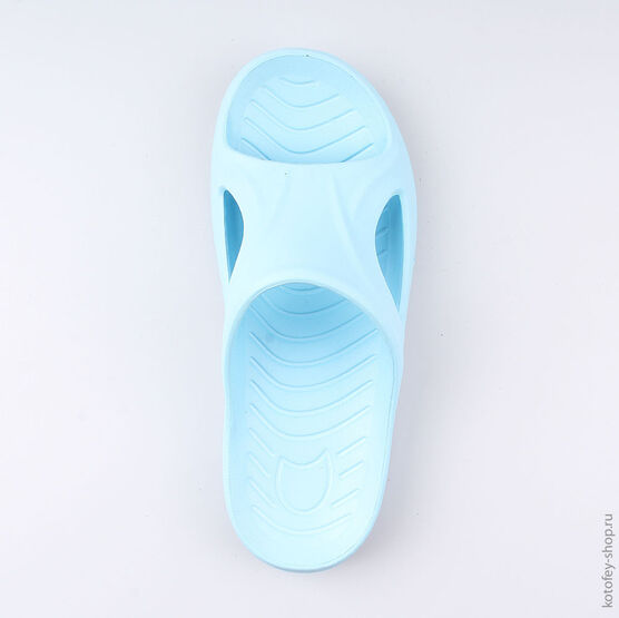 525072-01 Пляжная обувь для девочки голубой фото №4