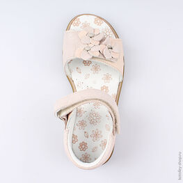 322043-24 Босоножки для девочки роз-зол фото №4