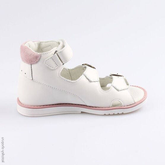 322084-21 Босоножки для девочки персиковый фото №2