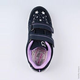 644185-72 Кроссовки для девочки син-сир фото №4