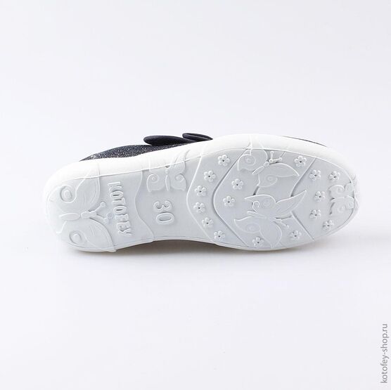 431138-12 Текстильная обувь для девочки светло-синий фото №3