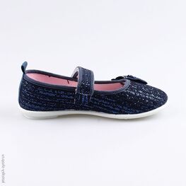 531077-12 Текстильная обувь для девочки светло-синий фото №2