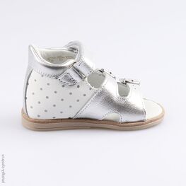 022071-23 Сандалии для первых шагов для девочки белый фото №2