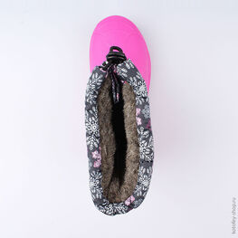 664037-42 Сноубутсы для девочки фук-син фото №4