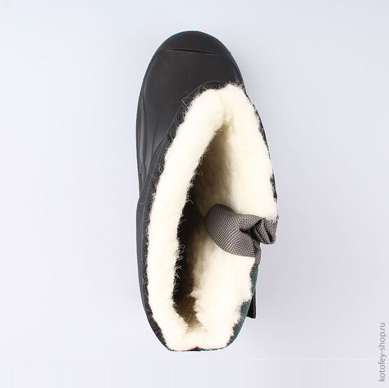 664048-44 Сноубутсы для мальчики чер-зел фото №4