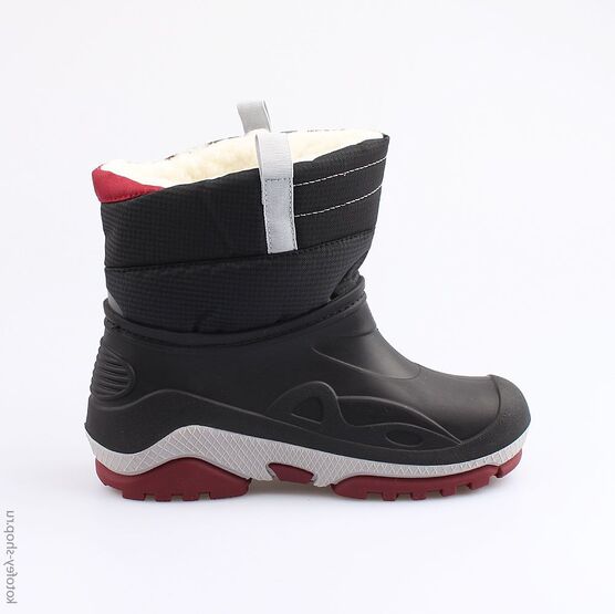 664049-41 Сноубутсы для мальчики черно-красный фото №2
